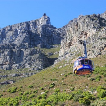 opweg naar de tafelberg